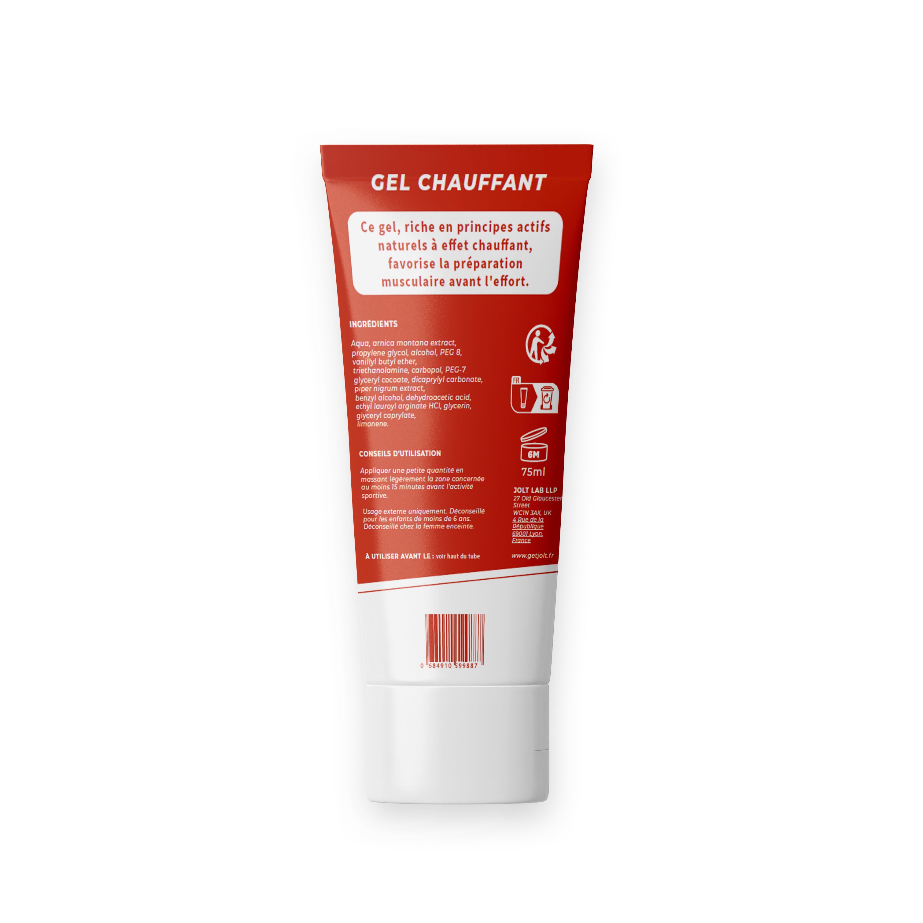 Gel chauffant