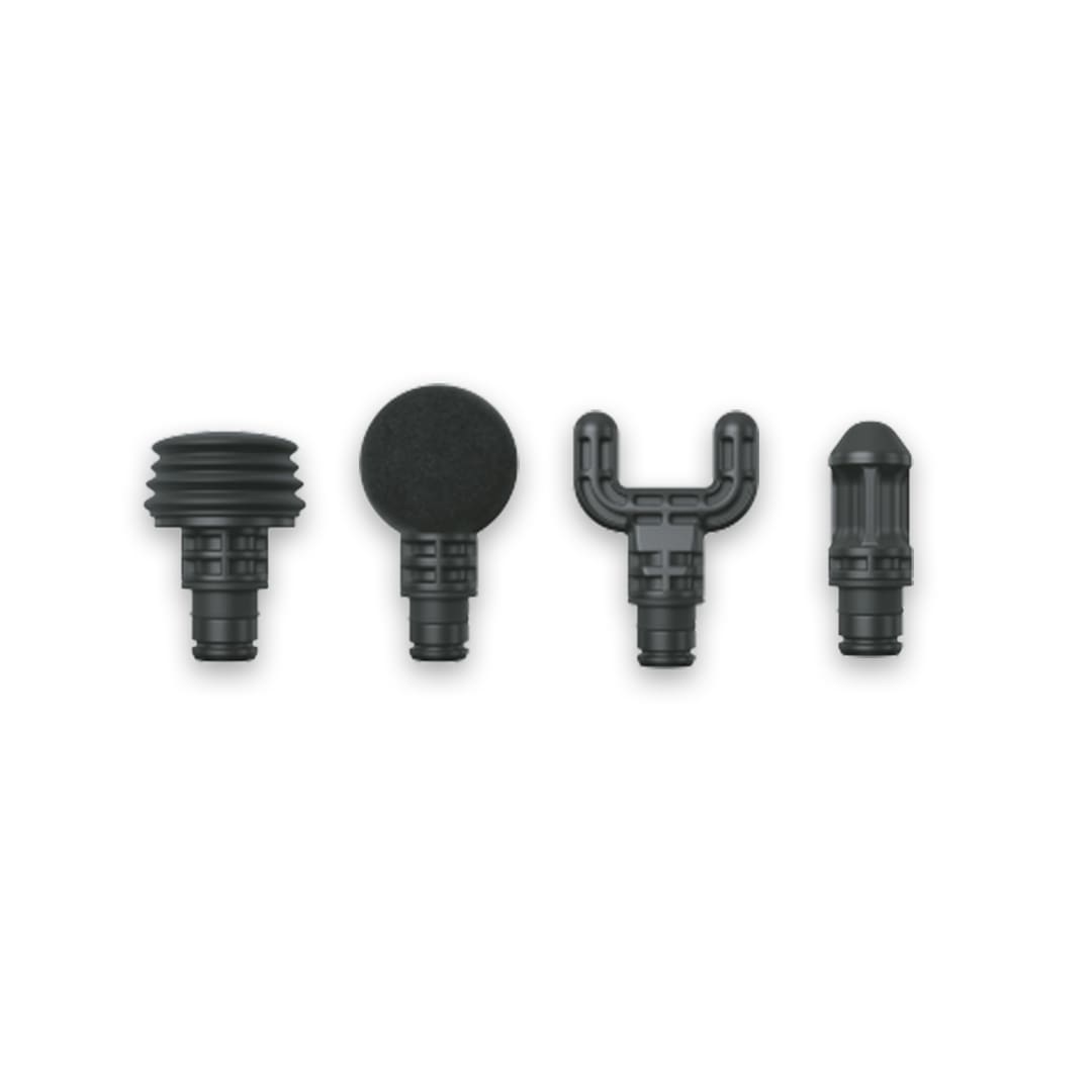 Pack de 4 têtes de massage pour pistolet - JOLT Mini